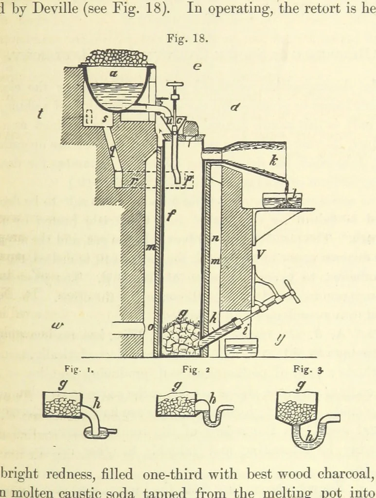 An illustration from Aluminium: its history, occurrence, ... and applications ... Illustrated, etc, 1890, leaf 201