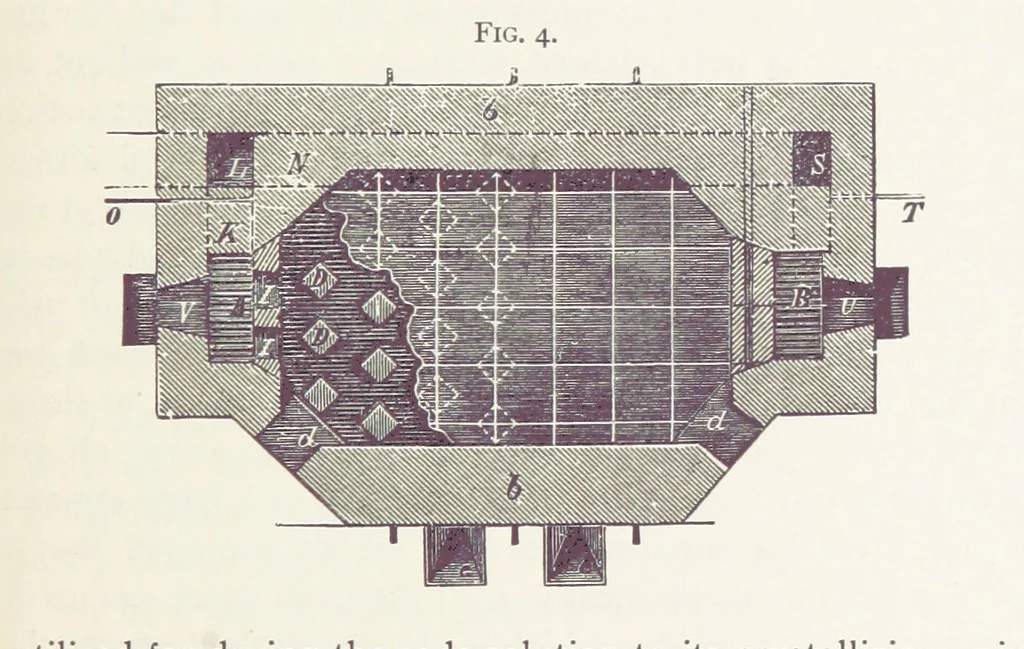 An illustration from Aluminium ... Third edition, revised and enlarged, etc, 1896, leaf 185