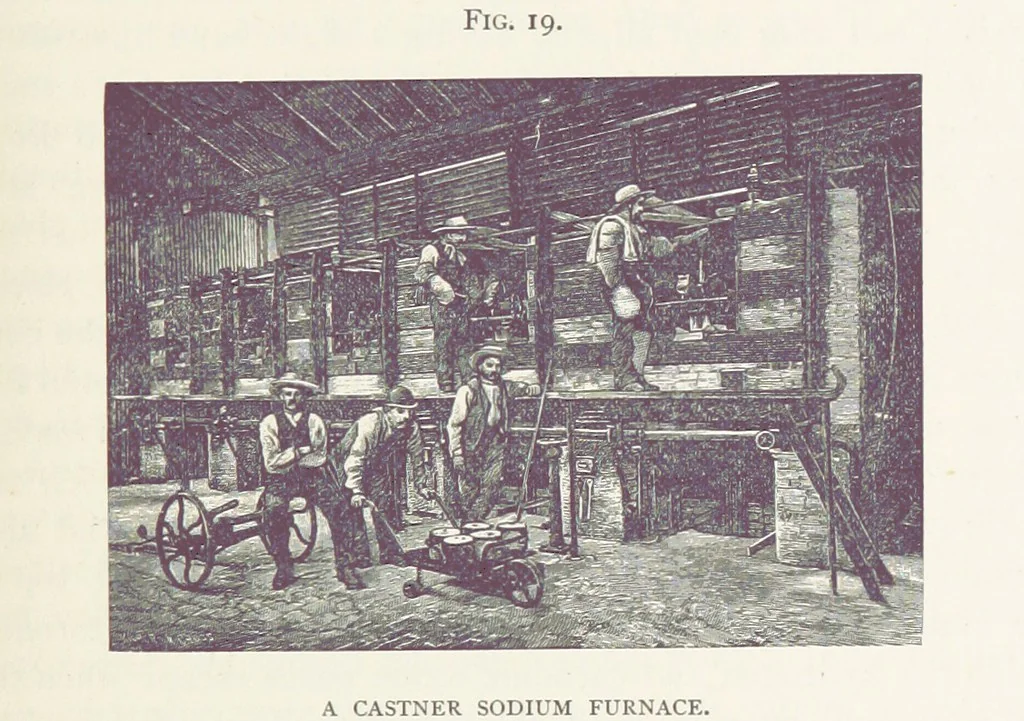 An illustration from Aluminium ... Third edition, revised and enlarged, etc, 1896, leaf 253
