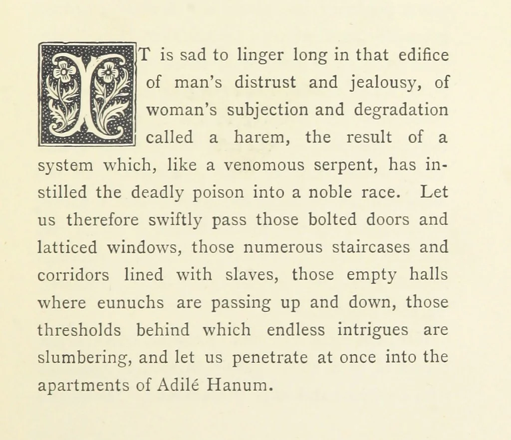 An illustration from Melita: a Turkish love story, 1886, leaf 25