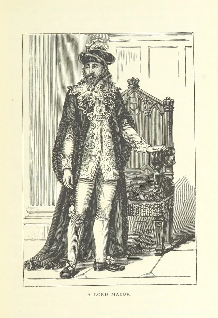 An illustration from Young Folks' History of London ... Illustrated, 1884, leaf 109