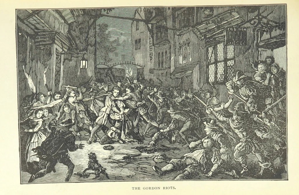 An illustration from Young Folks' History of London ... Illustrated, 1884, leaf 153