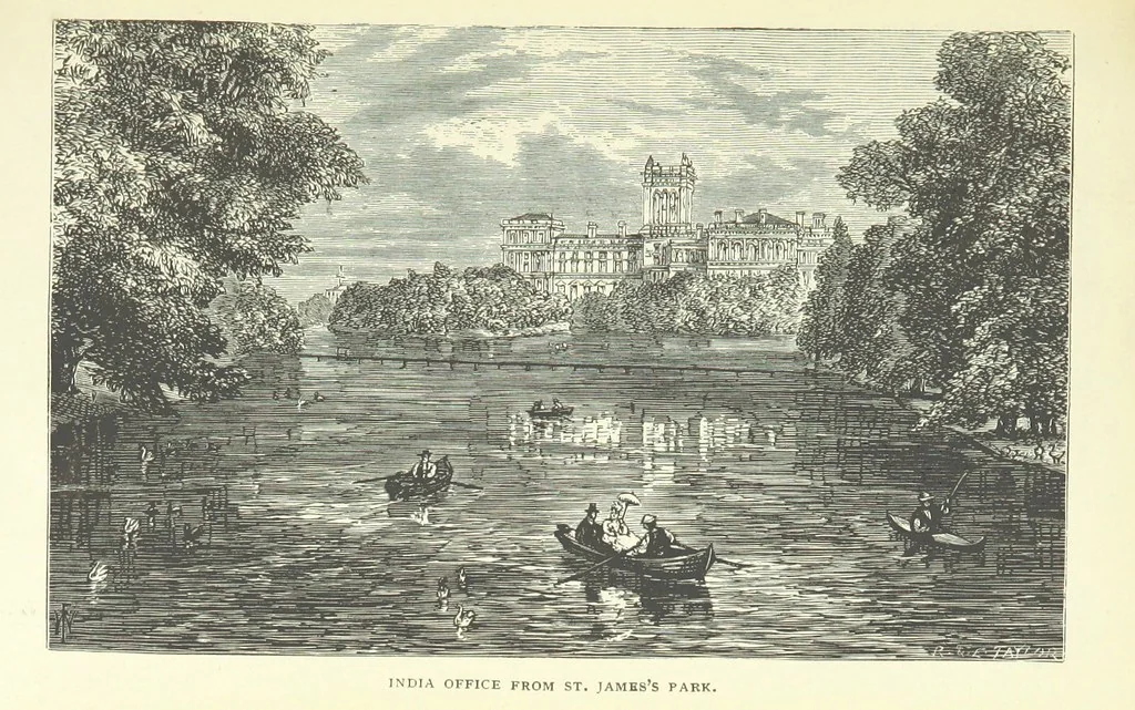 An illustration from Young Folks' History of London ... Illustrated, 1884, leaf 177