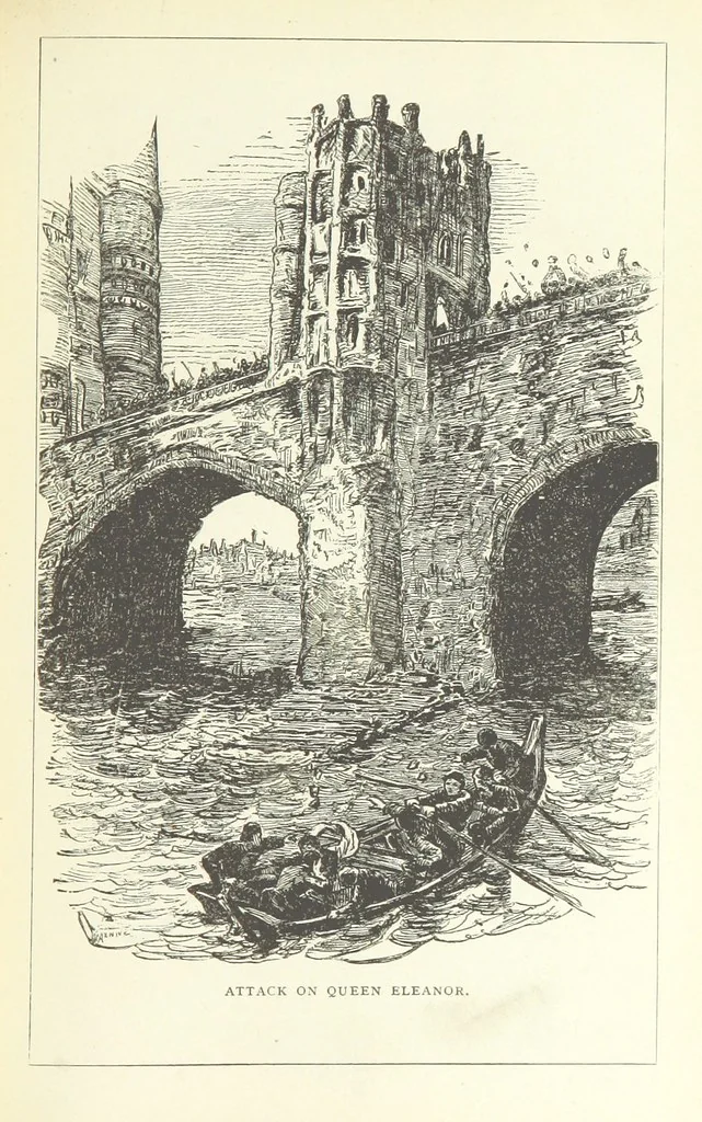 An illustration from Young Folks' History of London ... Illustrated, 1884, leaf 201
