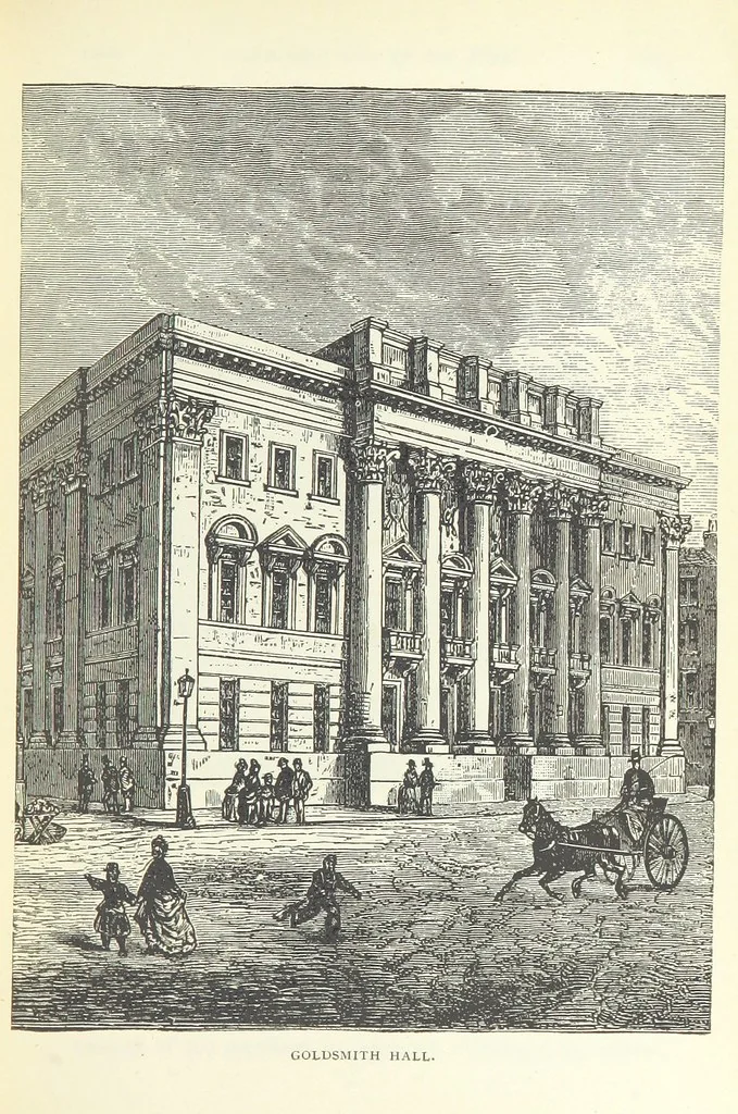 An illustration from Young Folks' History of London ... Illustrated, 1884, leaf 301