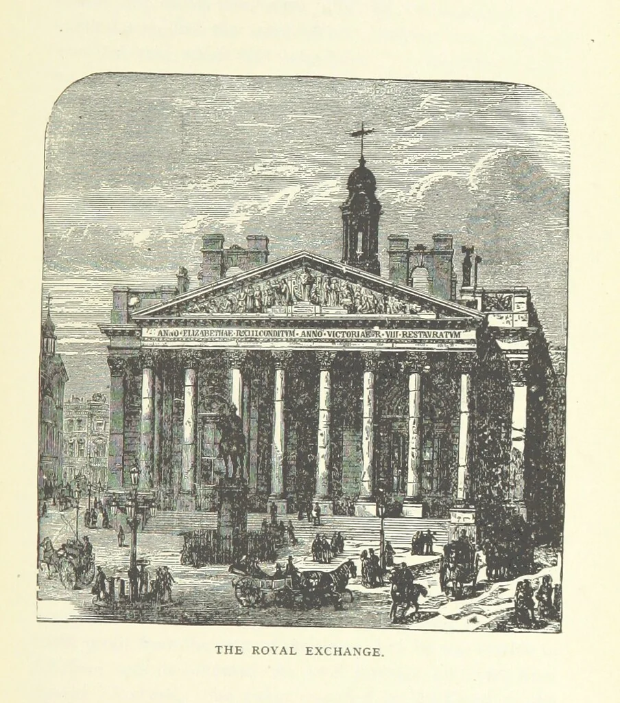 An illustration from Young Folks' History of London ... Illustrated, 1884, leaf 359