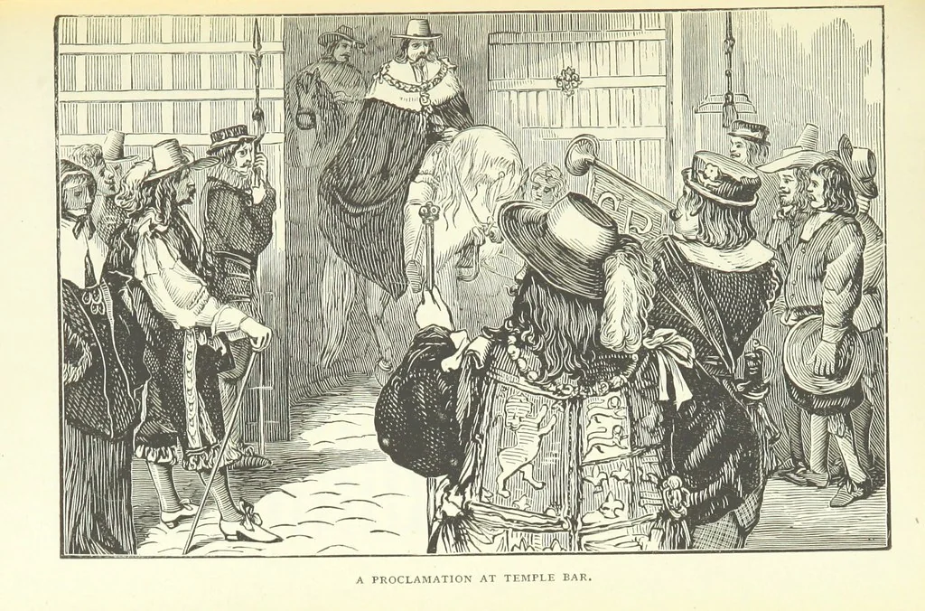 An illustration from Young Folks' History of London ... Illustrated, 1884, leaf 391
