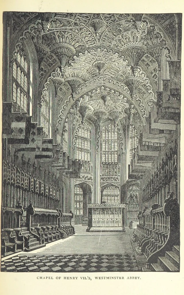 An illustration from Young Folks' History of London ... Illustrated, 1884, leaf 415