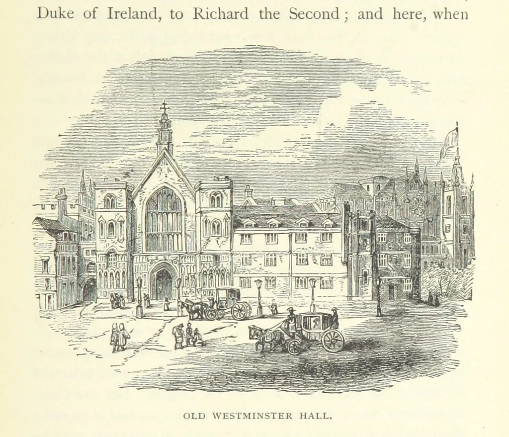 An illustration from Young Folks' History of London ... Illustrated, 1884, leaf 441