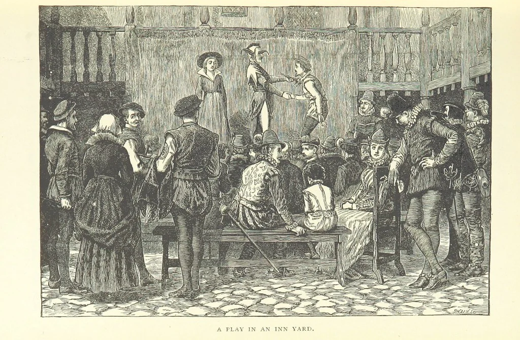 An illustration from Young Folks' History of London ... Illustrated, 1884, leaf 77