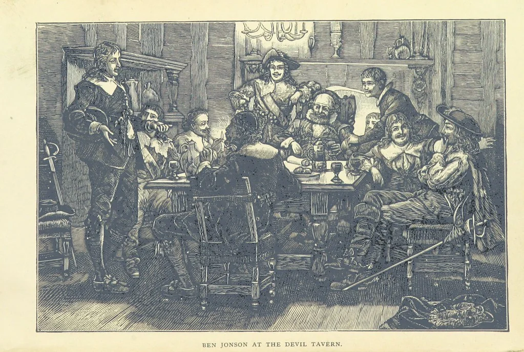 An illustration from Young Folks' History of London ... Illustrated, 1884, leaf 8