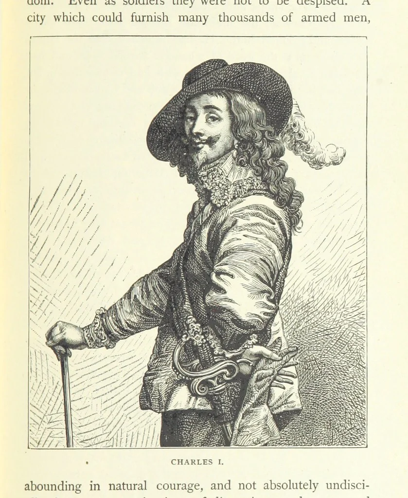 An illustration from Young Folks' History of London ... Illustrated, 1884, leaf 99