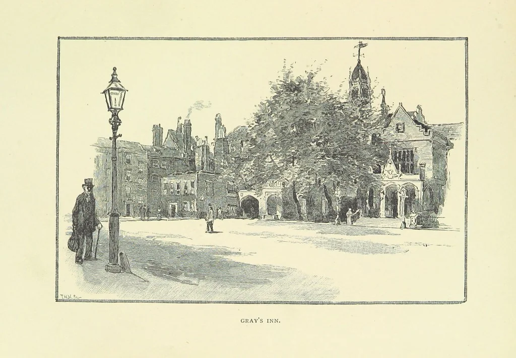 An illustration from About England with Dickens ... With ... illustrations, 1883, leaf 103