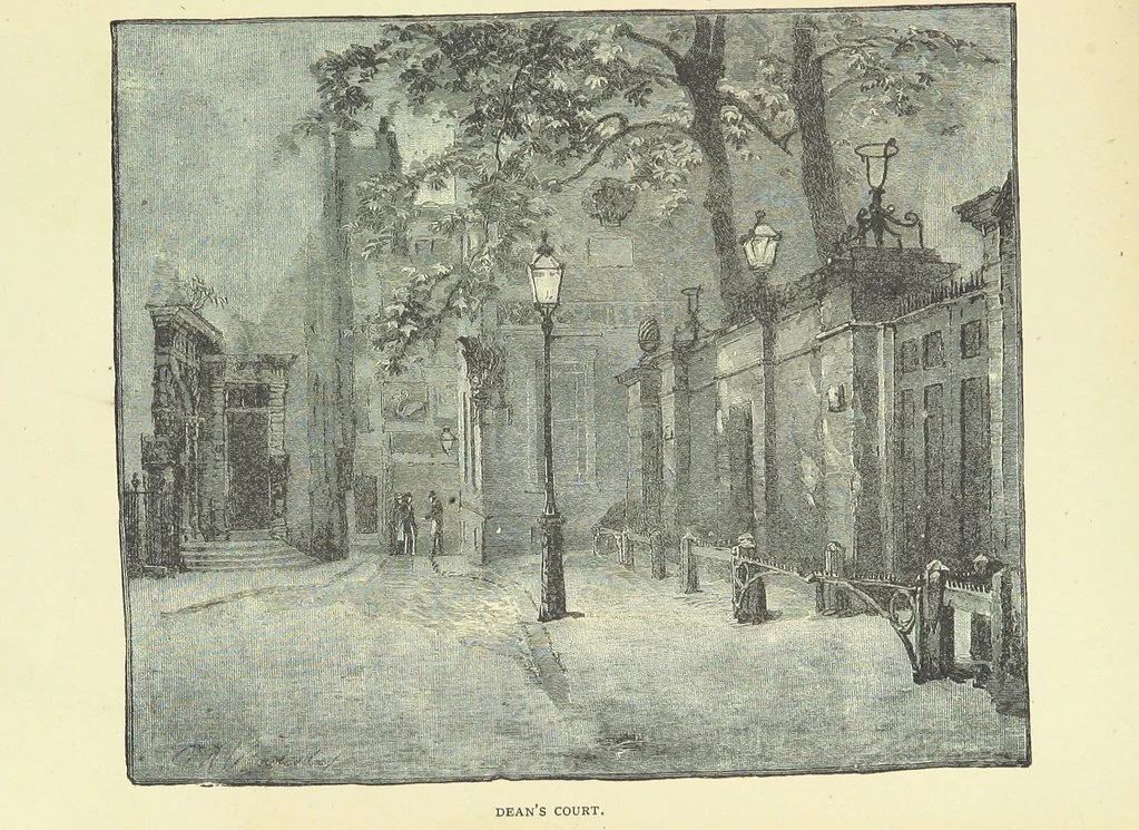An illustration from About England with Dickens ... With ... illustrations, 1883, leaf 113