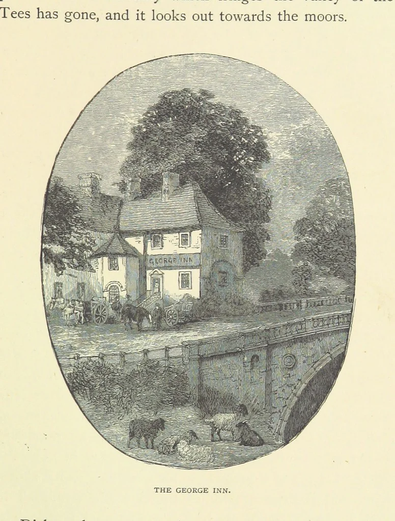 An illustration from About England with Dickens ... With ... illustrations, 1883, leaf 127