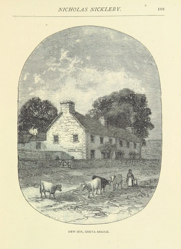An illustration from About England with Dickens ... With ... illustrations, 1883, leaf 129