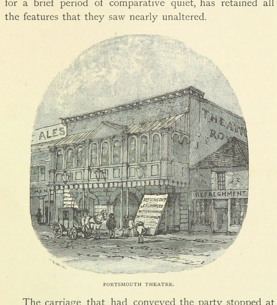 An illustration from About England with Dickens ... With ... illustrations, 1883, leaf 151