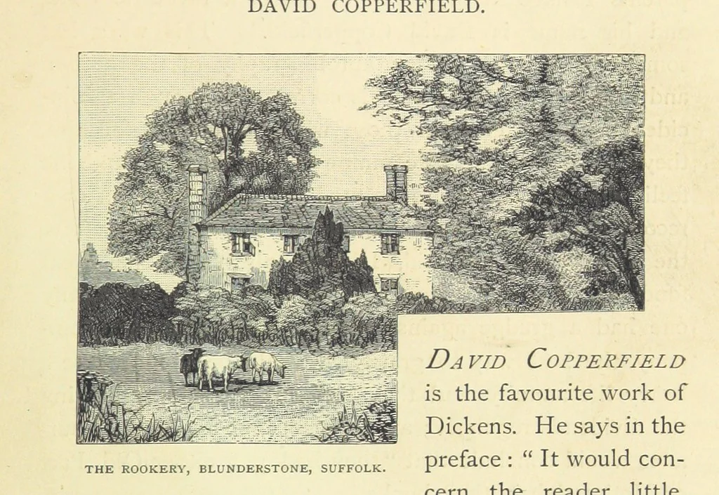 An illustration from About England with Dickens ... With ... illustrations, 1883, leaf 17