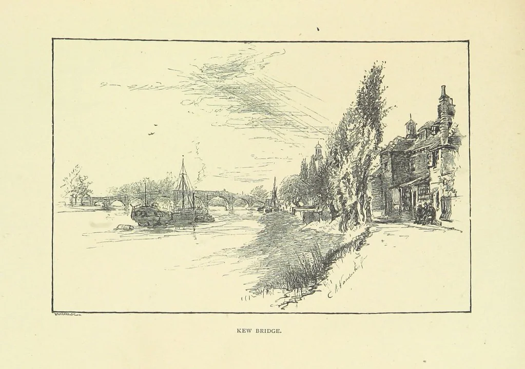 An illustration from About England with Dickens ... With ... illustrations, 1883, leaf 179