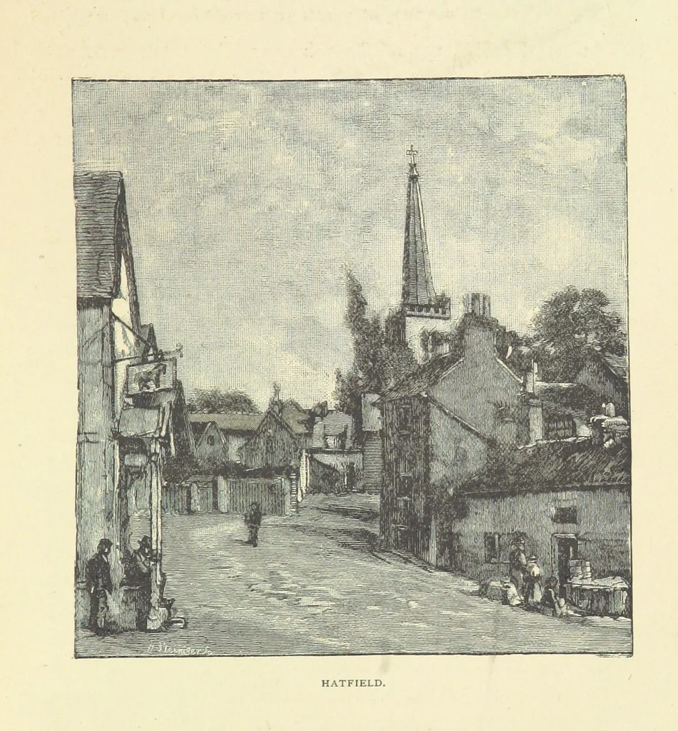 An illustration from About England with Dickens ... With ... illustrations, 1883, leaf 199