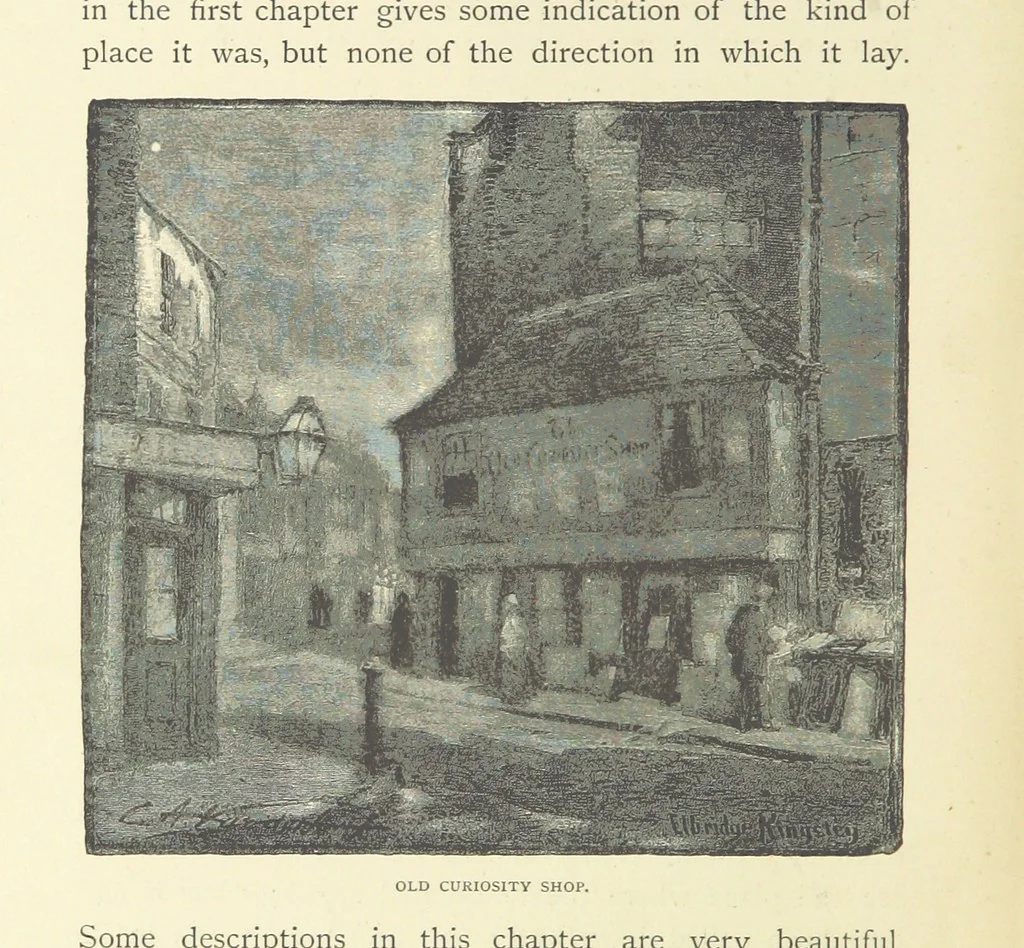 An illustration from About England with Dickens ... With ... illustrations, 1883, leaf 238
