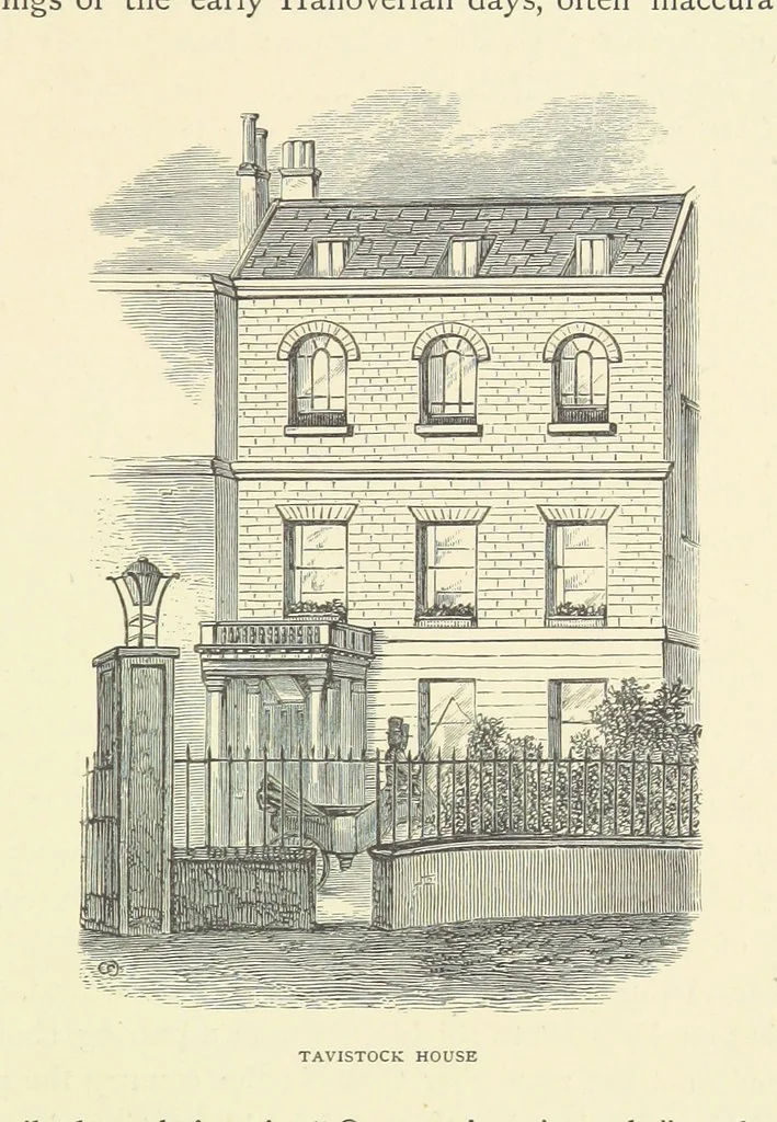 An illustration from About England with Dickens ... With ... illustrations, 1883, leaf 309