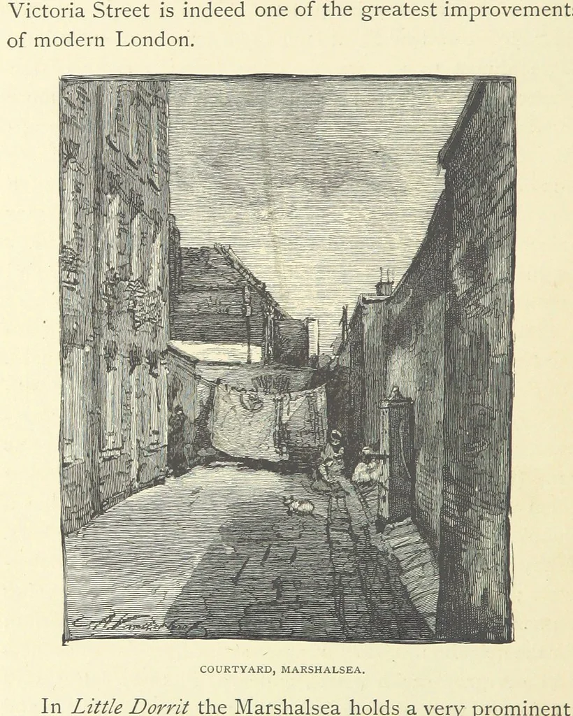 An illustration from About England with Dickens ... With ... illustrations, 1883, leaf 312