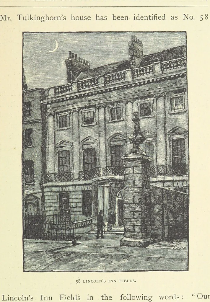 An illustration from About England with Dickens ... With ... illustrations, 1883, leaf 325