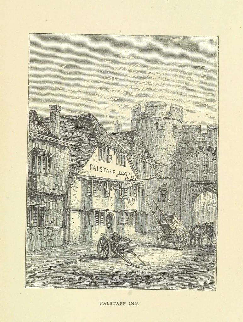 An illustration from About England with Dickens ... With ... illustrations, 1883, leaf 49