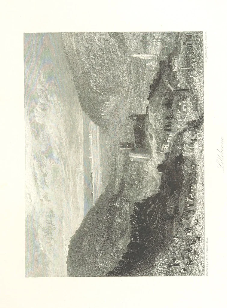 An illustration from Liber Fluviorum; or, River Scenery of France. Depicted in sixty-one line engravings from drawings by J. M. W. Turner ... With descriptive letter-press by Leitch Ritchie; and a biographical sketch by Alaric A. Watts, 1857, leaf 289