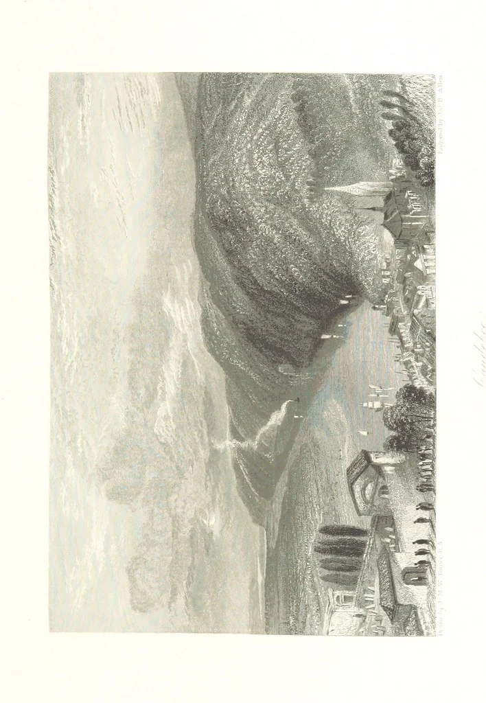 An illustration from Liber Fluviorum; or, River Scenery of France. Depicted in sixty-one line engravings from drawings by J. M. W. Turner ... With descriptive letter-press by Leitch Ritchie; and a biographical sketch by Alaric A. Watts, 1857, leaf 303