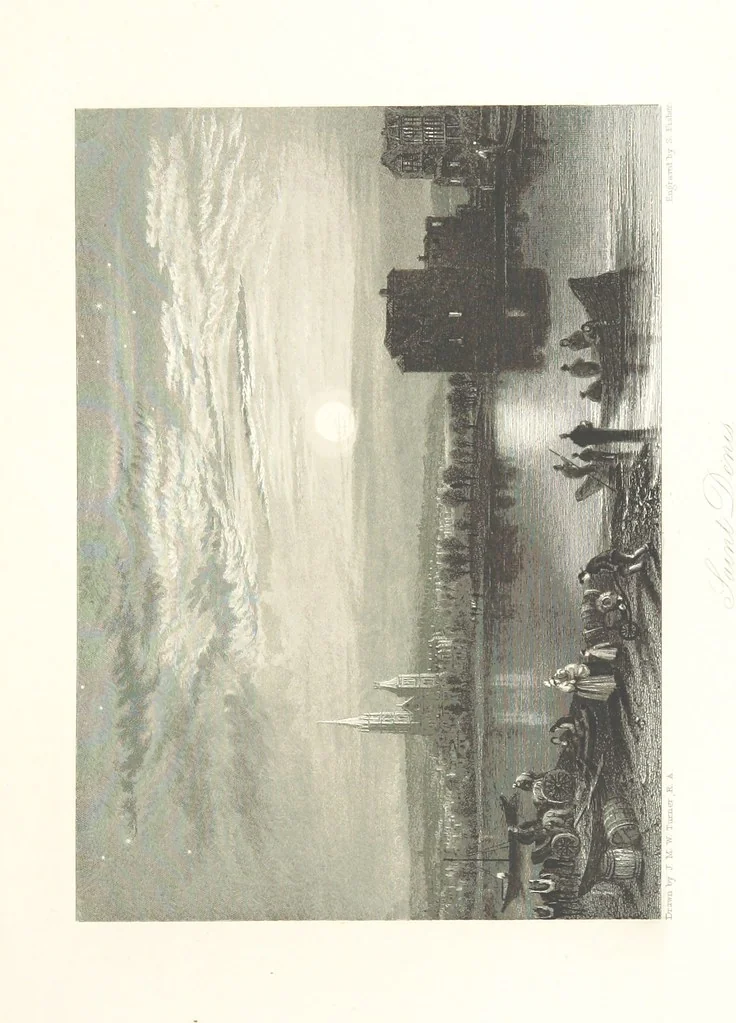 An illustration from Liber Fluviorum; or, River Scenery of France. Depicted in sixty-one line engravings from drawings by J. M. W. Turner ... With descriptive letter-press by Leitch Ritchie; and a biographical sketch by Alaric A. Watts, 1857, leaf 531