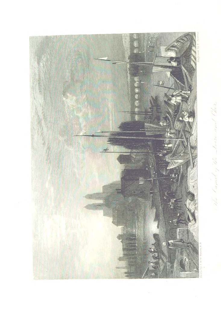 An illustration from Turner's Rivers of France, with an introduction by John Ruskin. A series of ... steel engravings, ... described by L. Ritchie. With a biography of the artists by A. A. Watts, 1887, leaf 128