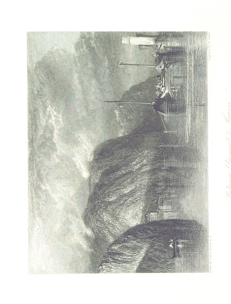 An illustration from Turner's Rivers of France, with an introduction by John Ruskin. A series of ... steel engravings, ... described by L. Ritchie. With a biography of the artists by A. A. Watts, 1887, leaf 158