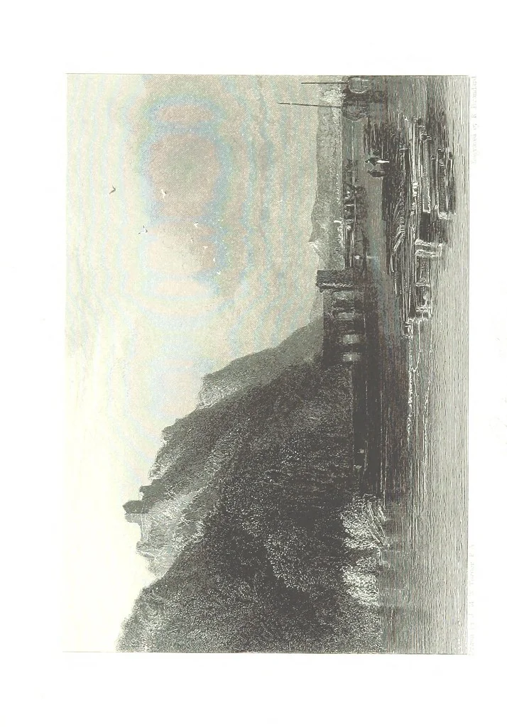 An illustration from Turner's Rivers of France, with an introduction by John Ruskin. A series of ... steel engravings, ... described by L. Ritchie. With a biography of the artists by A. A. Watts, 1887, leaf 161