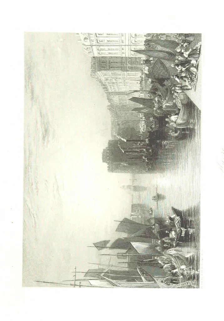 An illustration from Turner's Rivers of France, with an introduction by John Ruskin. A series of ... steel engravings, ... described by L. Ritchie. With a biography of the artists by A. A. Watts, 1887, leaf 205