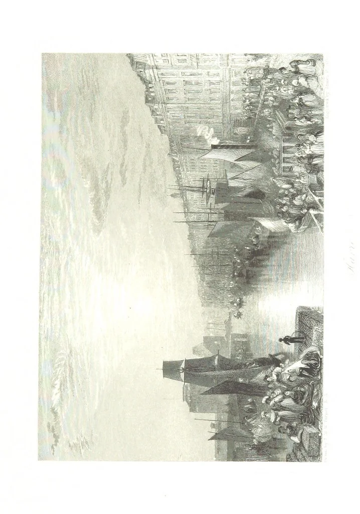 An illustration from Turner's Rivers of France, with an introduction by John Ruskin. A series of ... steel engravings, ... described by L. Ritchie. With a biography of the artists by A. A. Watts, 1887, leaf 211