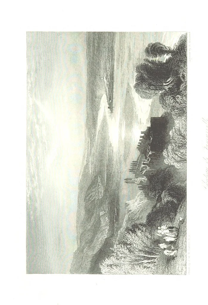 An illustration from Turner's Rivers of France, with an introduction by John Ruskin. A series of ... steel engravings, ... described by L. Ritchie. With a biography of the artists by A. A. Watts, 1887, leaf 231