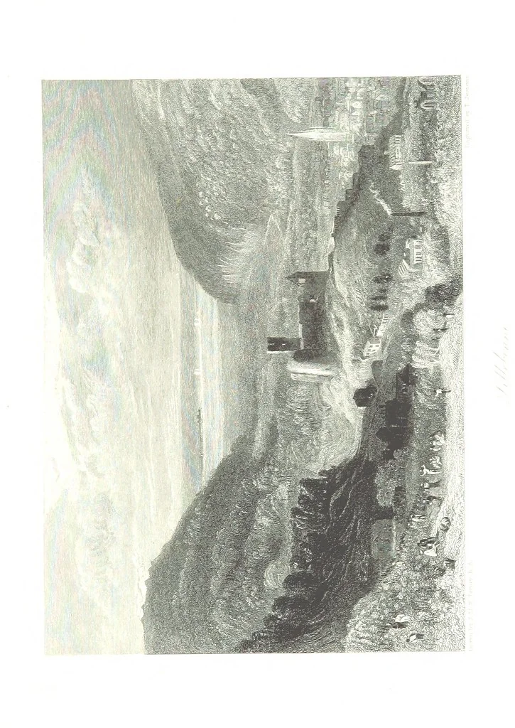 An illustration from Turner's Rivers of France, with an introduction by John Ruskin. A series of ... steel engravings, ... described by L. Ritchie. With a biography of the artists by A. A. Watts, 1887, leaf 239