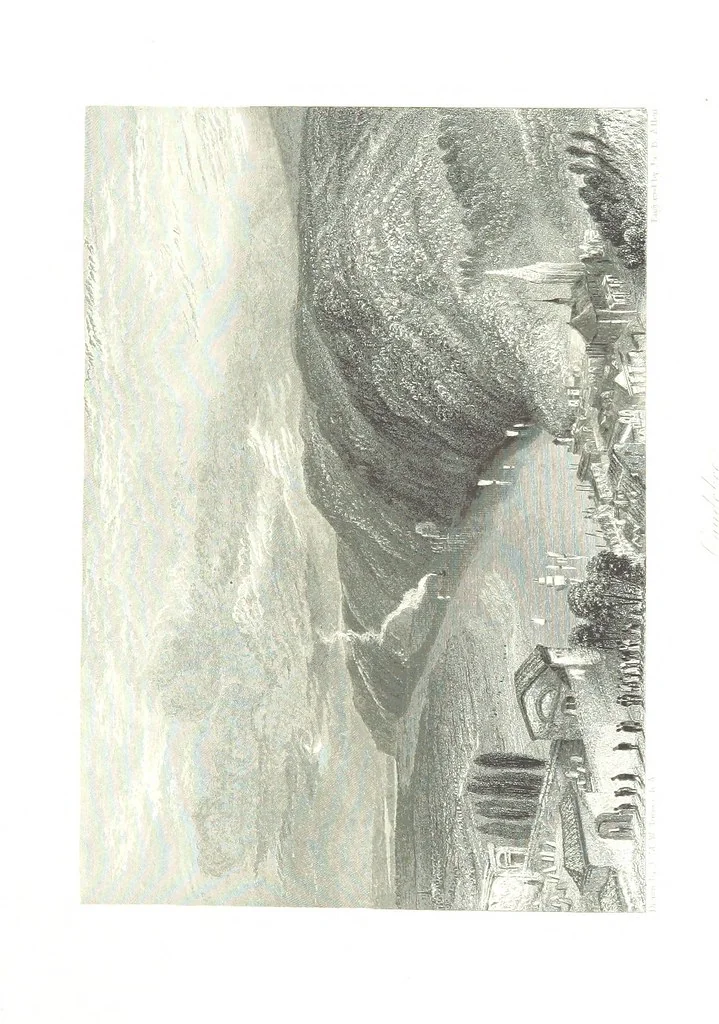 An illustration from Turner's Rivers of France, with an introduction by John Ruskin. A series of ... steel engravings, ... described by L. Ritchie. With a biography of the artists by A. A. Watts, 1887, leaf 249