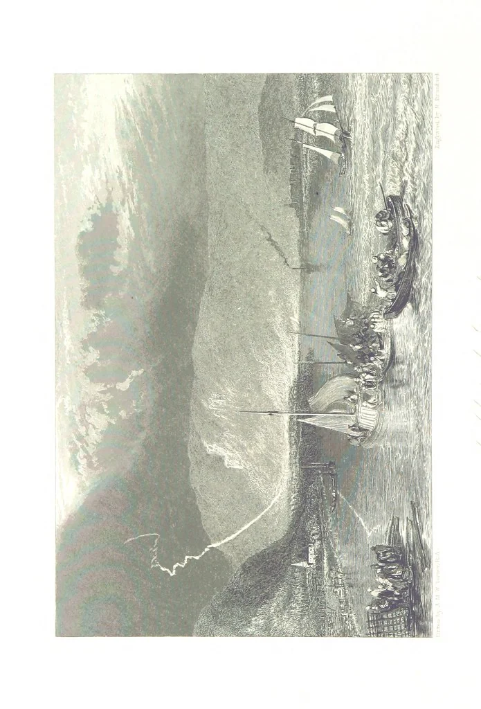 An illustration from Turner's Rivers of France, with an introduction by John Ruskin. A series of ... steel engravings, ... described by L. Ritchie. With a biography of the artists by A. A. Watts, 1887, leaf 274
