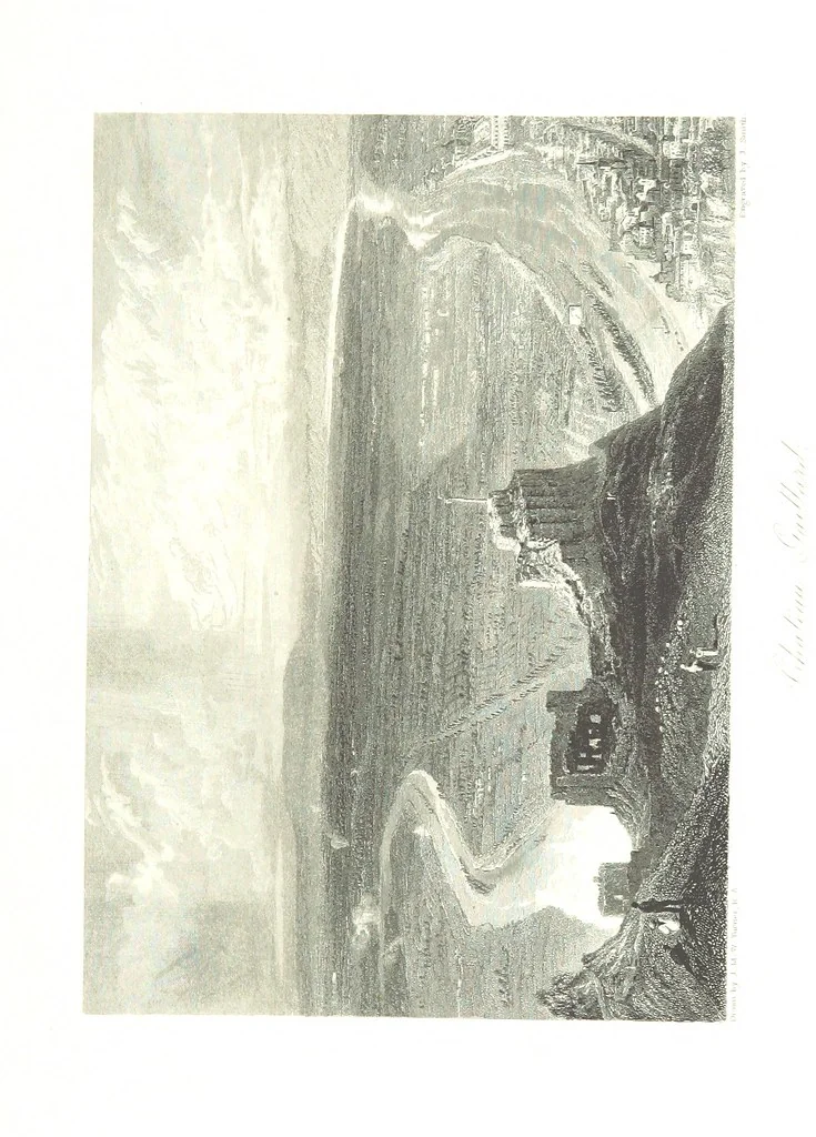 An illustration from Turner's Rivers of France, with an introduction by John Ruskin. A series of ... steel engravings, ... described by L. Ritchie. With a biography of the artists by A. A. Watts, 1887, leaf 361