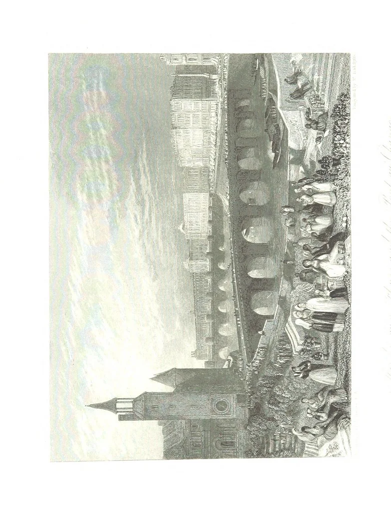 An illustration from Turner's Rivers of France, with an introduction by John Ruskin. A series of ... steel engravings, ... described by L. Ritchie. With a biography of the artists by A. A. Watts, 1887, leaf 479