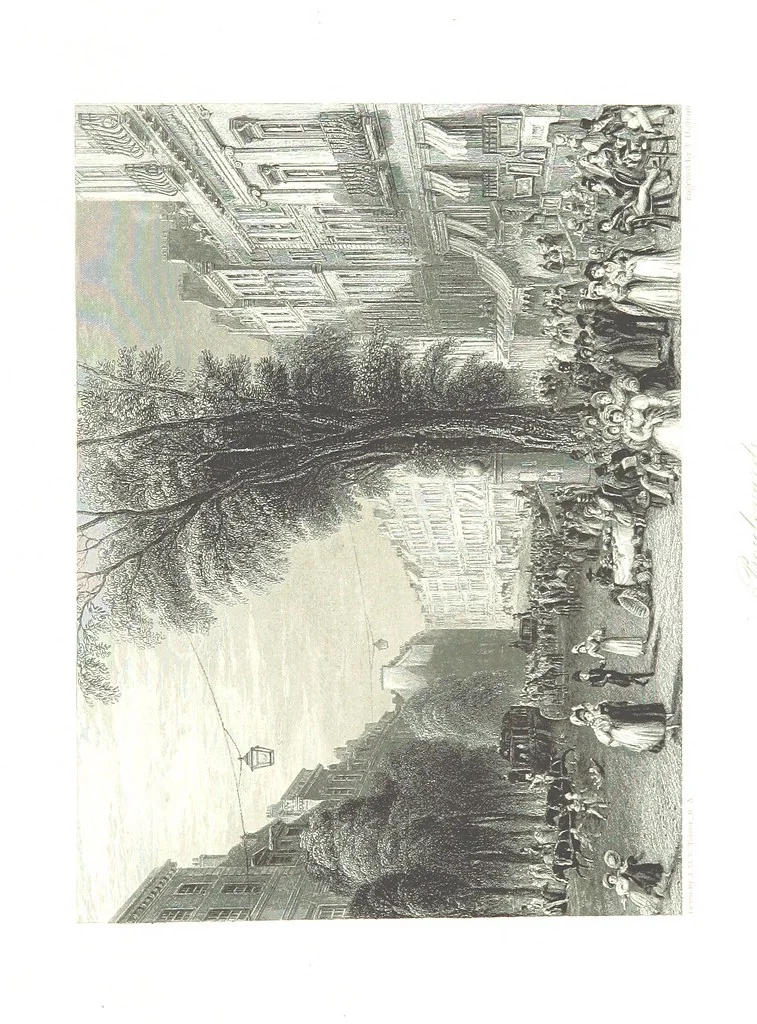 An illustration from Turner's Rivers of France, with an introduction by John Ruskin. A series of ... steel engravings, ... described by L. Ritchie. With a biography of the artists by A. A. Watts, 1887, leaf 505