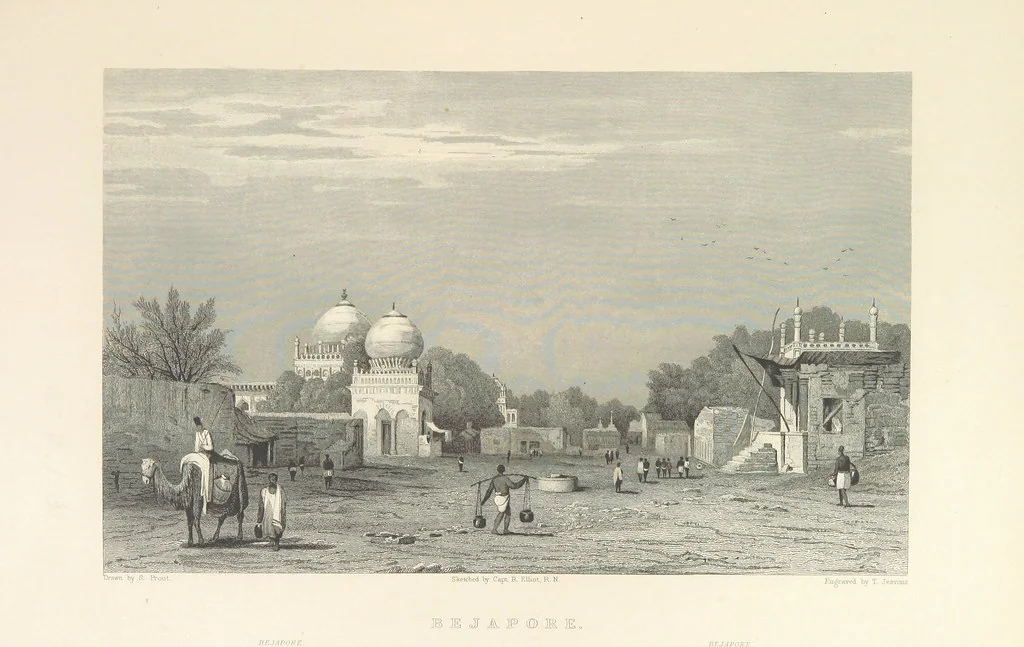 An illustration from Hindostan; its landscapes, palaces, temples, tombs; the shores of the Red Sea; and the ... scenery of the Himalaya Mountains, illustrated in a series of views. With descriptions by E. Roberts, 1850, leaf 107
