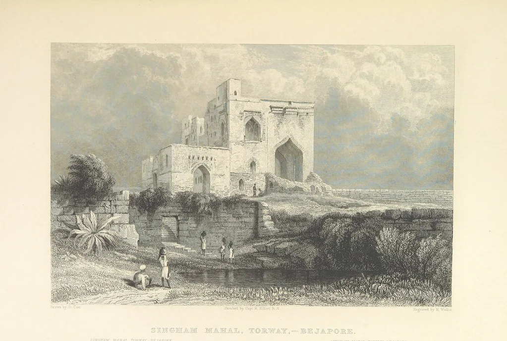 An illustration from Hindostan; its landscapes, palaces, temples, tombs; the shores of the Red Sea; and the ... scenery of the Himalaya Mountains, illustrated in a series of views. With descriptions by E. Roberts, 1850, leaf 175