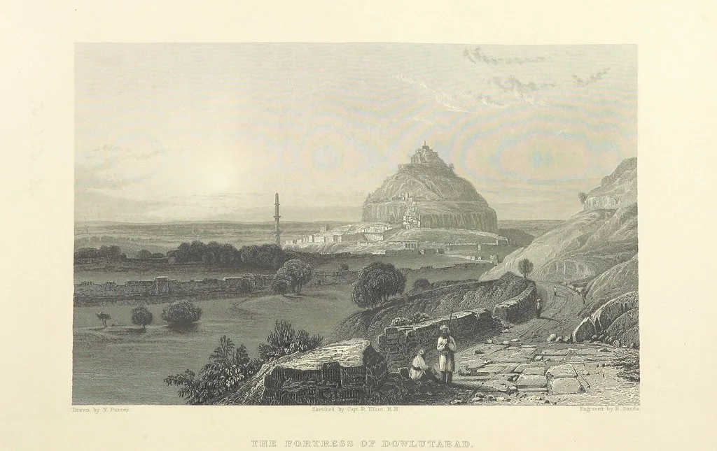 An illustration from Hindostan; its landscapes, palaces, temples, tombs; the shores of the Red Sea; and the ... scenery of the Himalaya Mountains, illustrated in a series of views. With descriptions by E. Roberts, 1850, leaf 204