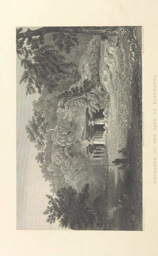 An illustration from Hindostan; its landscapes, palaces, temples, tombs; the shores of the Red Sea; and the ... scenery of the Himalaya Mountains, illustrated in a series of views. With descriptions by E. Roberts, 1850, leaf 240