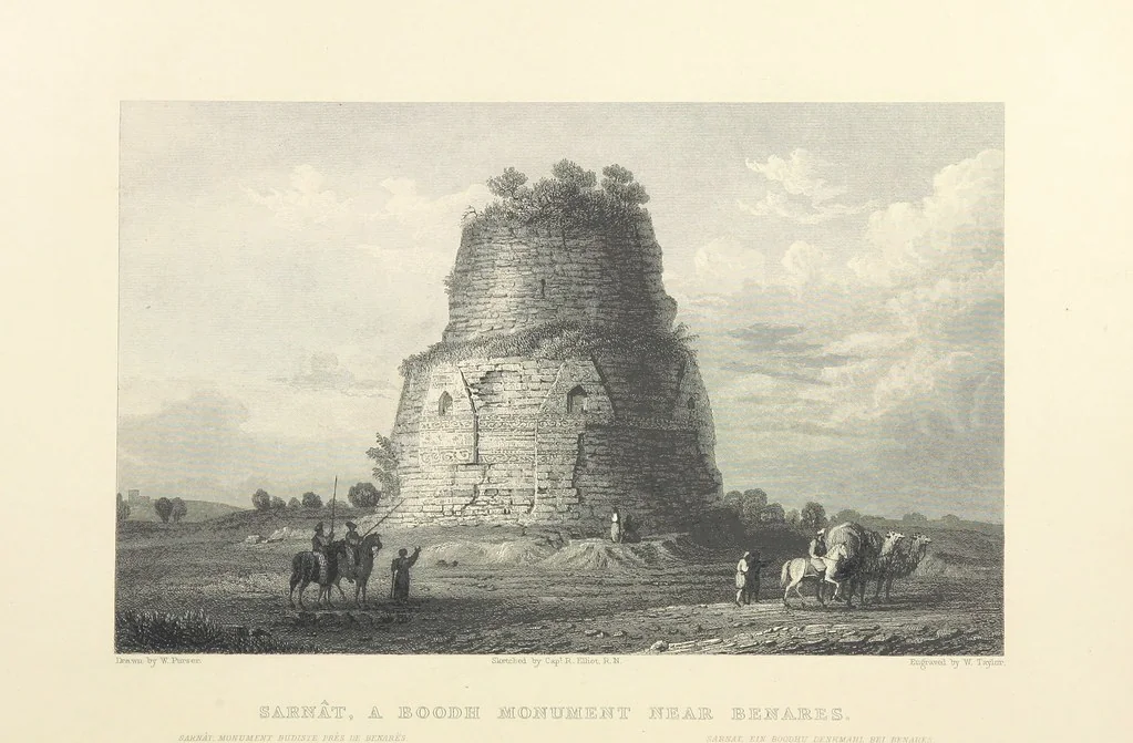 An illustration from Hindostan; its landscapes, palaces, temples, tombs; the shores of the Red Sea; and the ... scenery of the Himalaya Mountains, illustrated in a series of views. With descriptions by E. Roberts, 1850, leaf 280