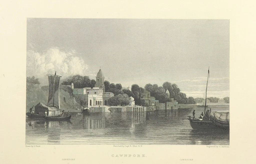 An illustration from Hindostan; its landscapes, palaces, temples, tombs; the shores of the Red Sea; and the ... scenery of the Himalaya Mountains, illustrated in a series of views. With descriptions by E. Roberts, 1850, leaf 326